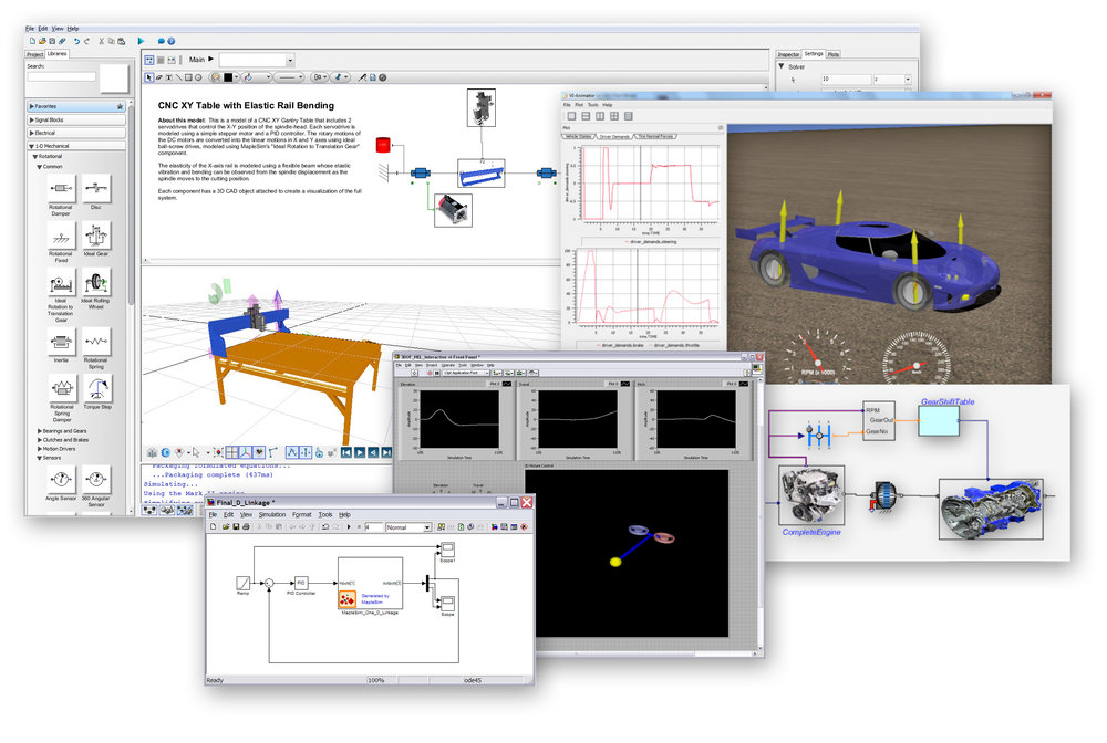 L’intégration plus étroite de Modelica dans la dernière version de MapleSim garantit des modélisations système sans égal